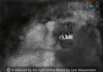 A Baboon by the light of the Moon